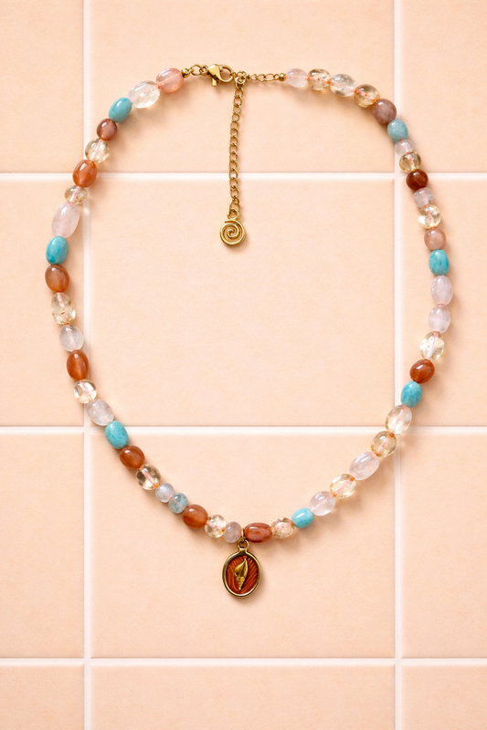 The Lou - Coral Gold Shell