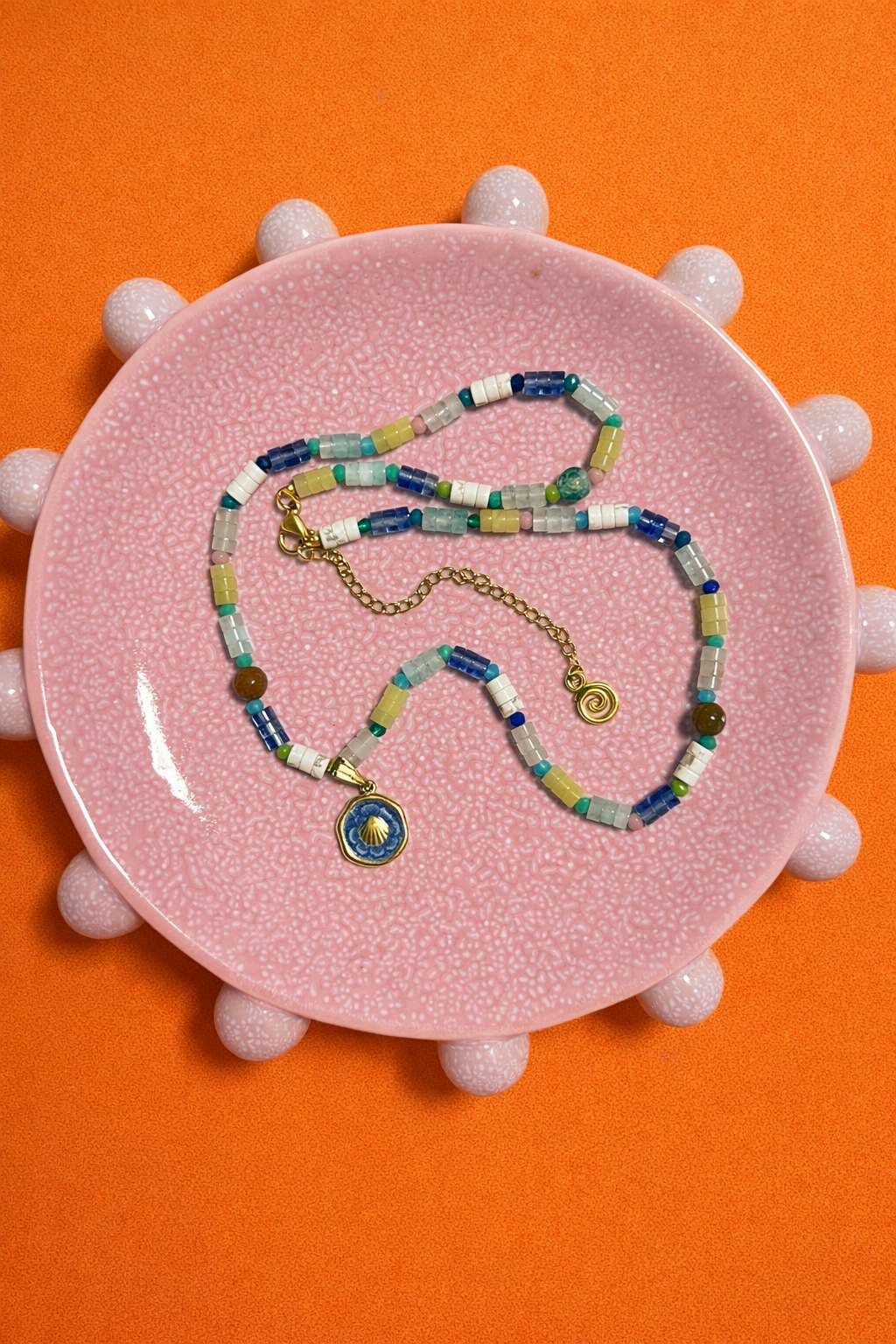 The Zara - Navy Gold Shell