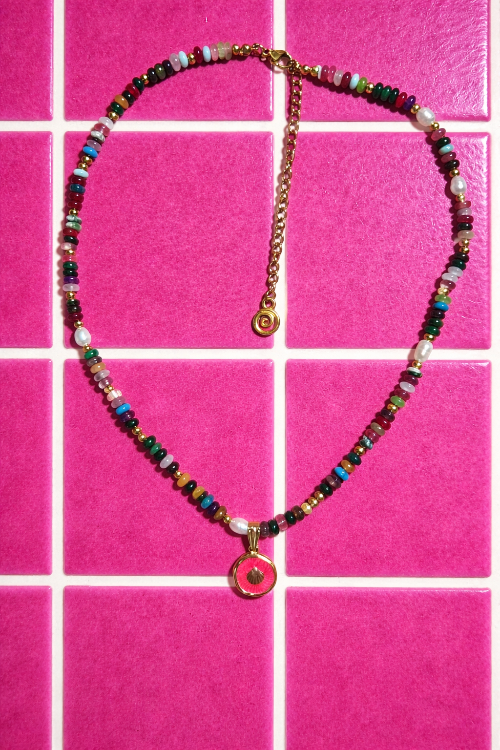 The Billie - Magenta Gold Shell