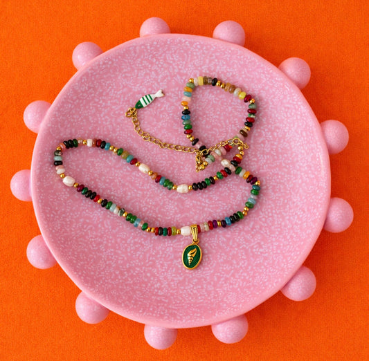 The Lottie - Emerald Gold Shell