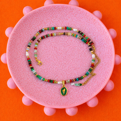 The Lottie - Emerald Gold Shell