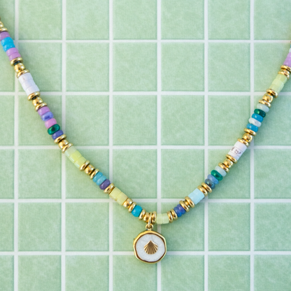 The Pixie - White Gold Shell