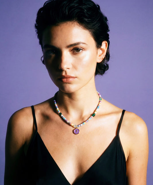 The Millie - Lilac Gold Seahorse