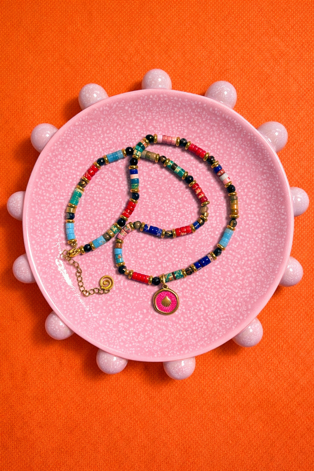 The Winnie - Magenta Gold Shell