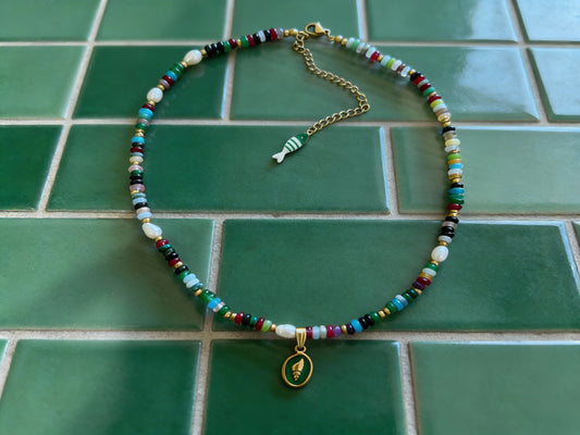 The Lottie - Emerald Gold Shell