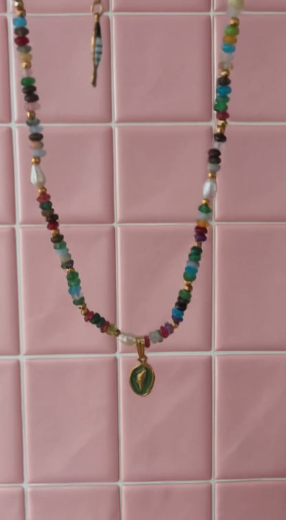 The Lottie - Emerald Gold Shell