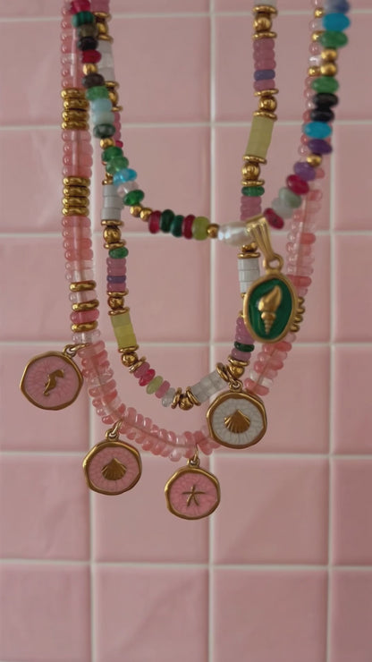 The Lottie - Emerald Gold Shell
