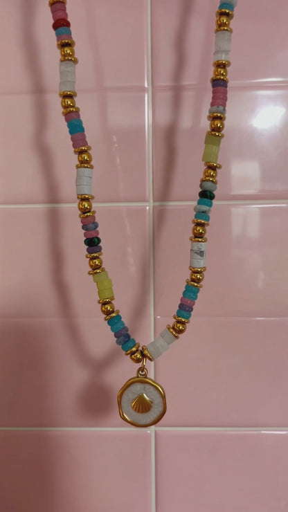 The Pixie - White Gold Shell